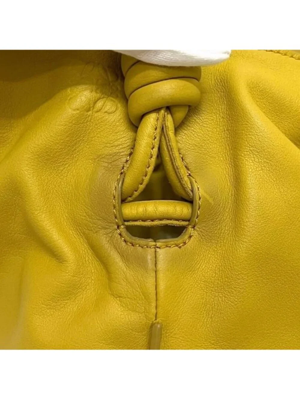 Loewe Shoulder Bag Flamenco Clutch Medium Leather Napa Calfskin Yellow